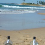 Message in a bottle at Bulli Beach