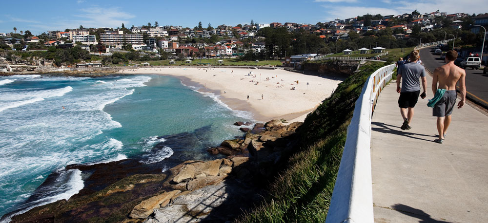 Bondi to Bronte beach walk