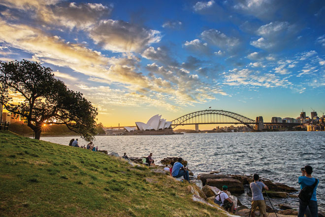 botanic gardens sydney walk