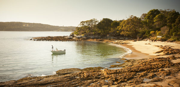 Reef beach spit bridge to manly scenic walkway