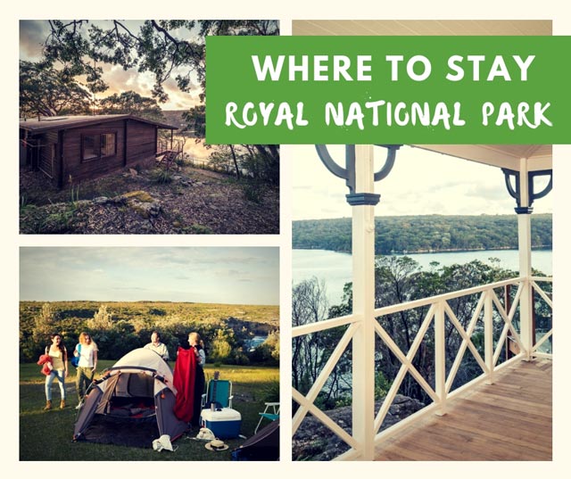 where to stay near royal national park