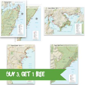 sydney coastal walks maps