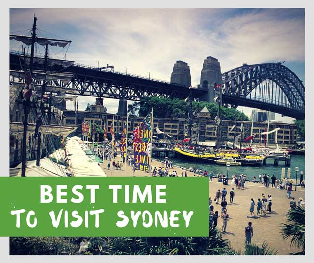 Best time to visit sydney