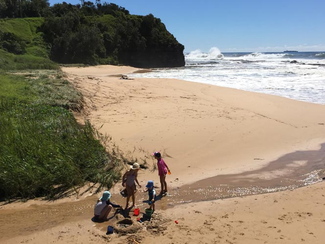 beach camping near Sydney