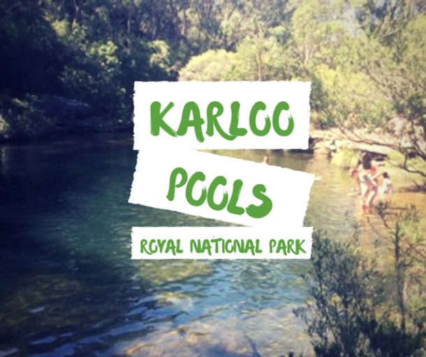 Karloo Pools Track Walk Royal National Park