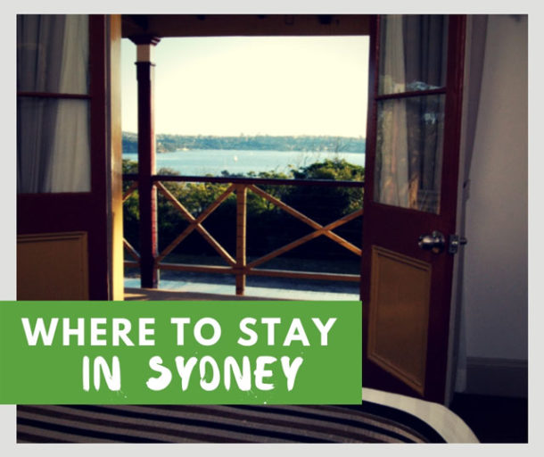 where to stay in sydney