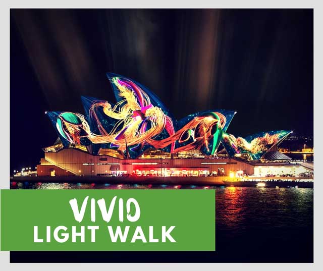 vivid sydney walk